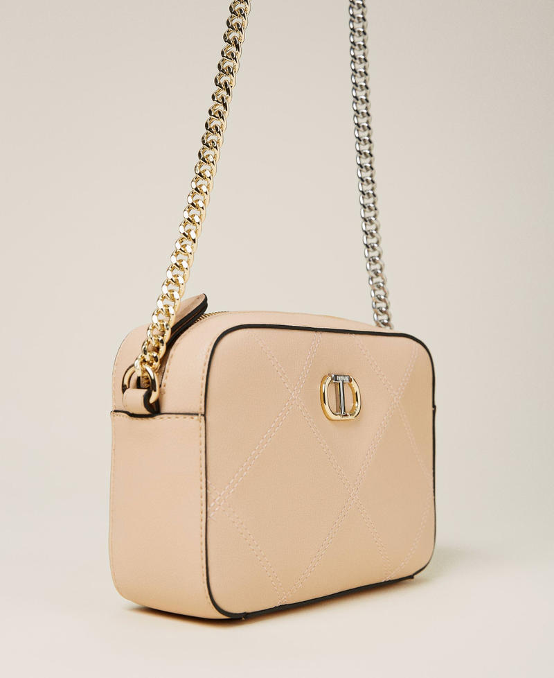 Borsa a tracolla 'Jolie' con catena bicolore Rosa "Cuban Sand" Donna 221TB7072_06017_04