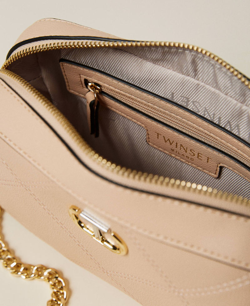 Borsa a tracolla 'Jolie' con catena bicolore Rosa "Cuban Sand" Donna 221TB7072_06017_06