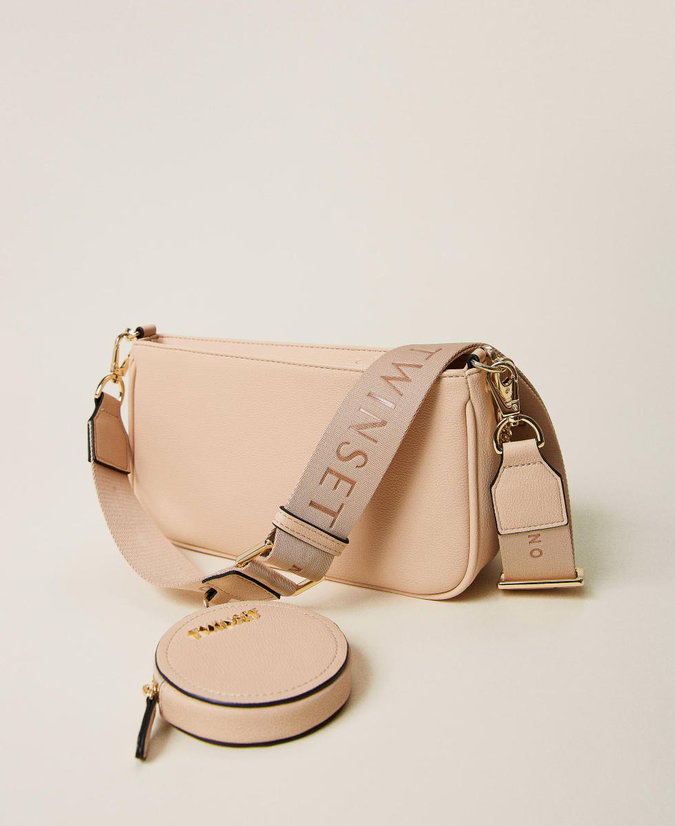 Shoulder bag and coin purse set Woman, Pink | TWINSET Milano