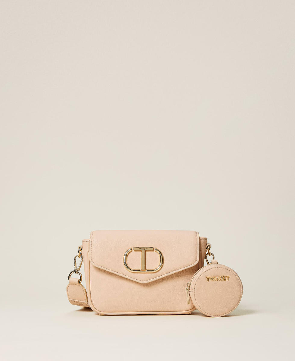 Shoulder bag with coin purse Woman Pink TWINSET Milano