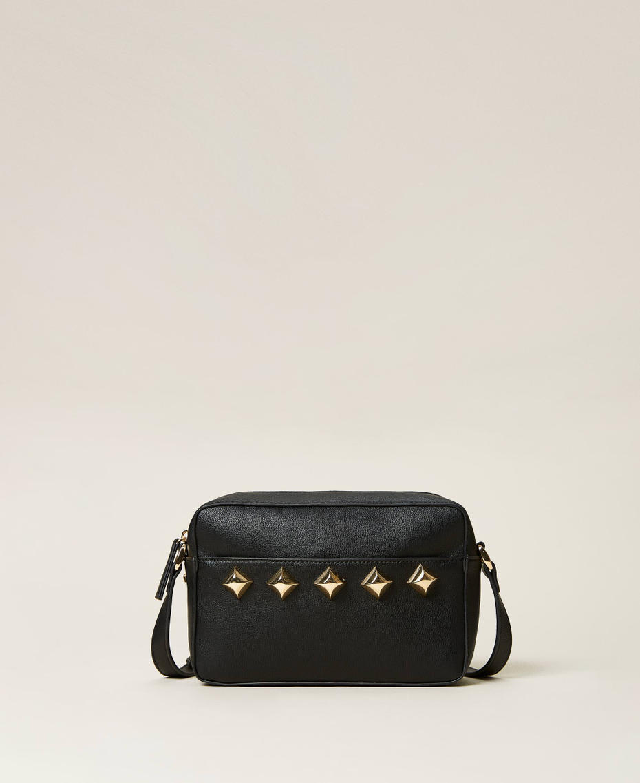 Borsa a tracolla con borchie