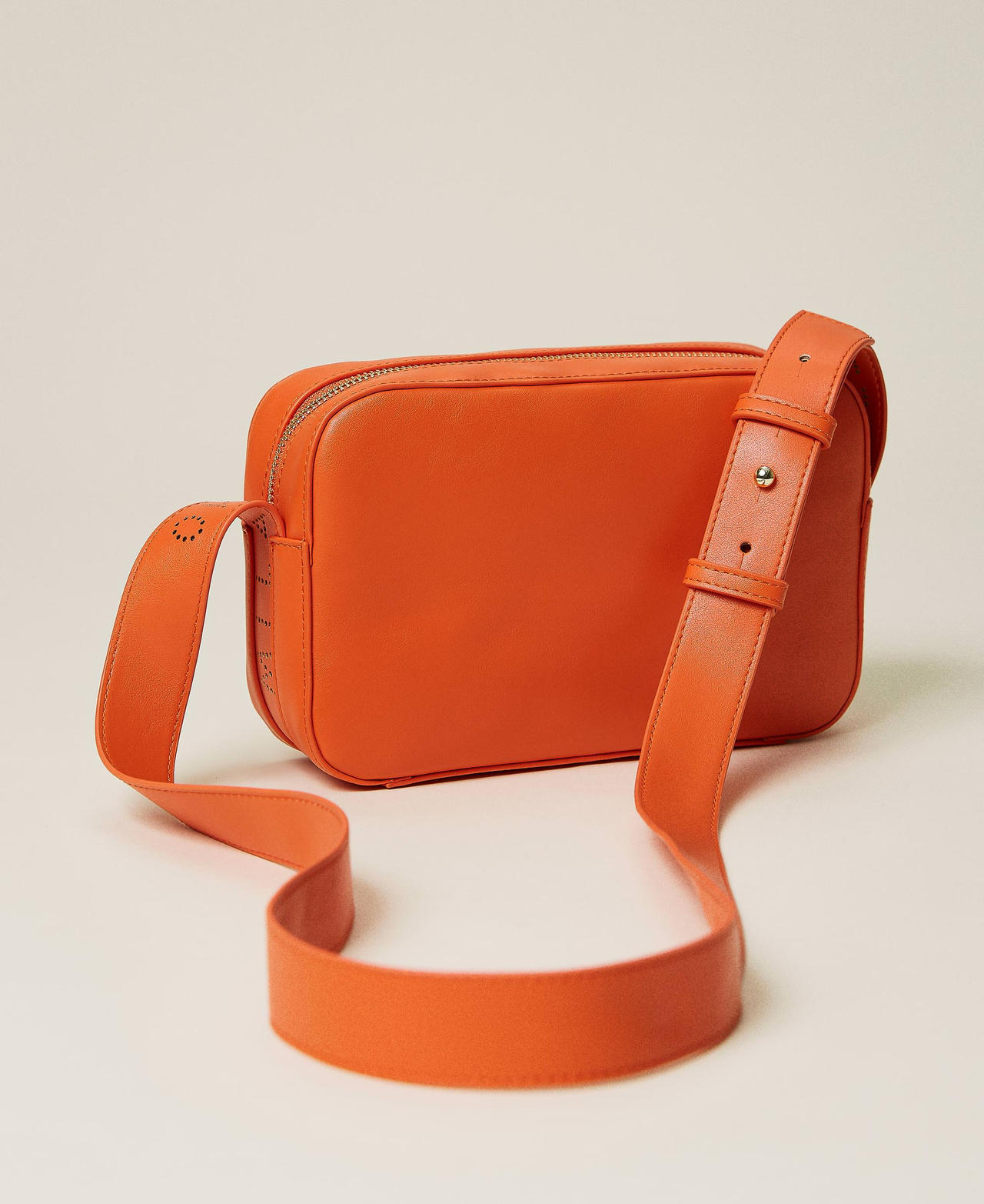 Bolso con bandolera y logotipo laserizado Naranja «Exotic Orange» Mujer 221TB7194-02