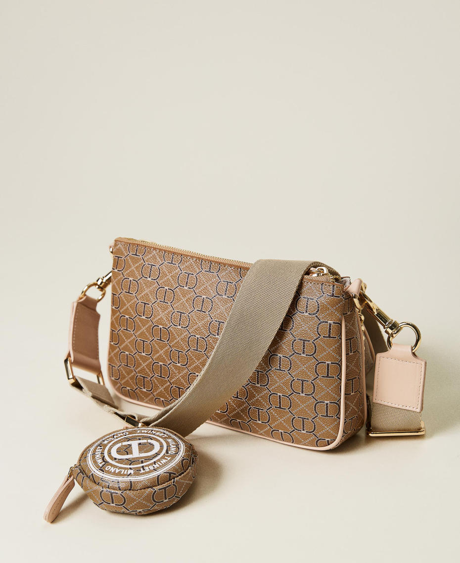 Shoulder bag and coin purse set