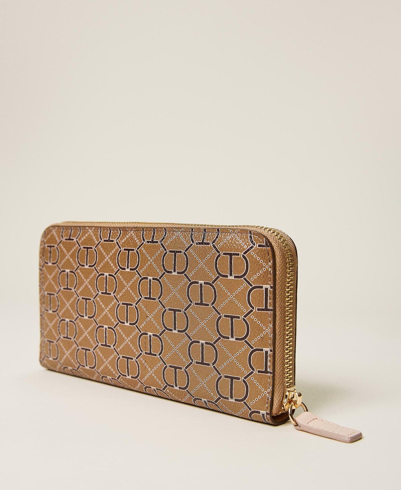 Cartera &laquo;Iti&raquo; con estampado de logotipo