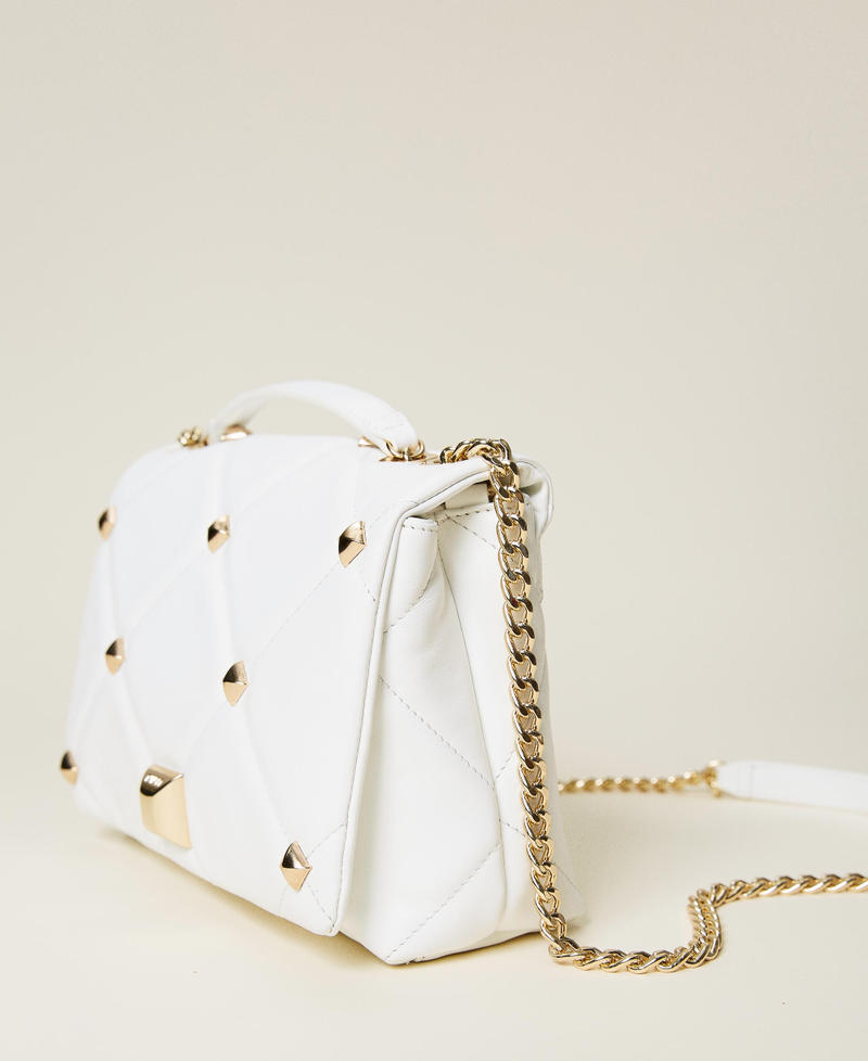 Borsa a tracolla 'Cara' in pelle con borchie Giglio Donna 221TB7301_00381_01