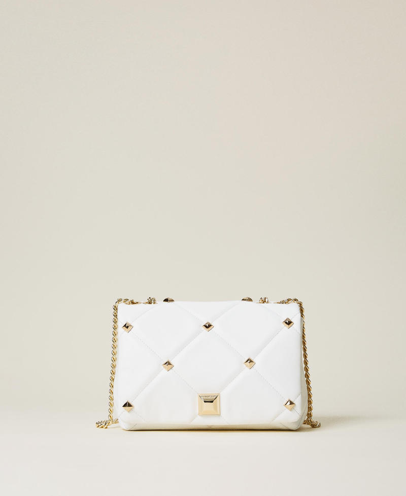 Borsa a tracolla 'Cara' in pelle con borchie Giglio Donna 221TB7301_00381_03