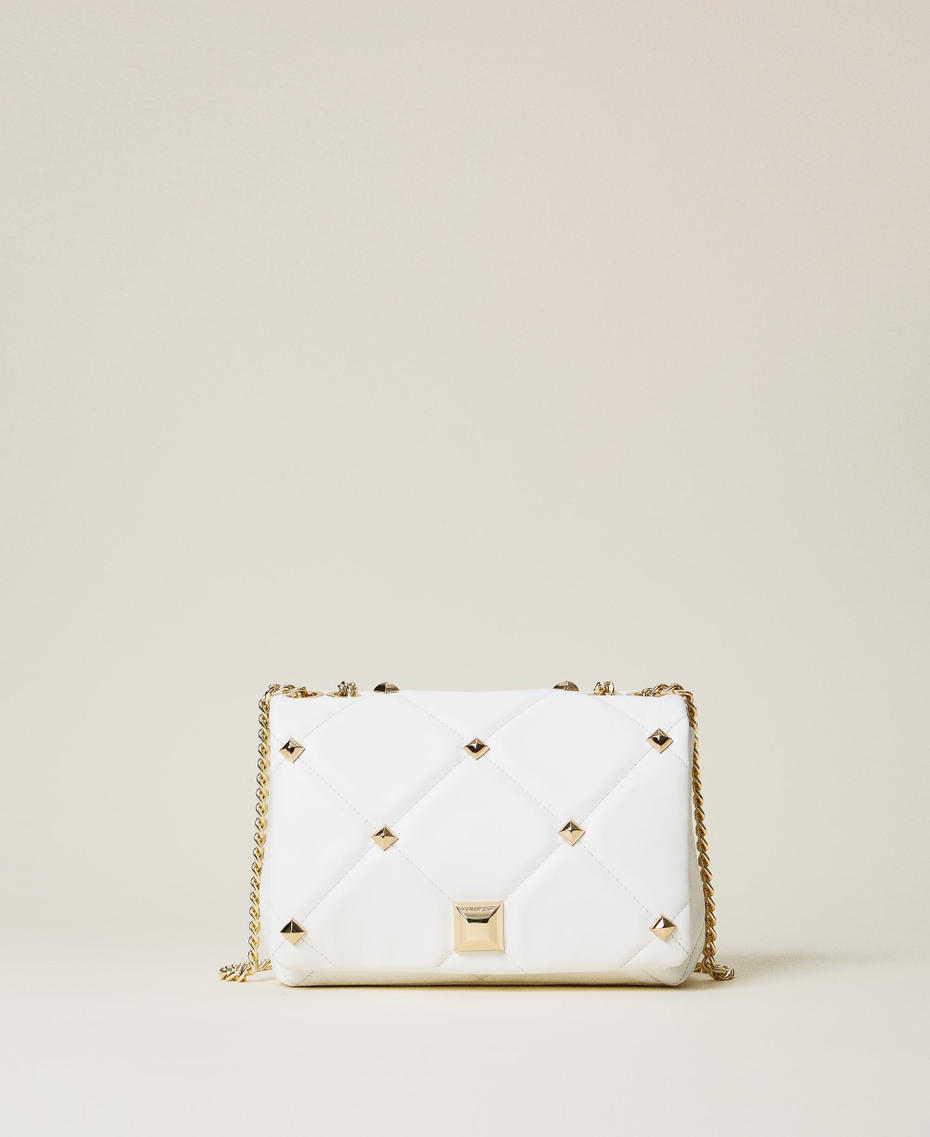 Borsa a tracolla 'Cara' in pelle con borchie Giglio Donna 221TB7301_00381_03
