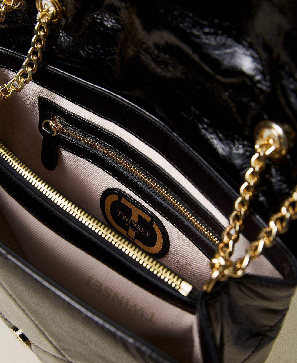Bolso negro bandolera grande sales