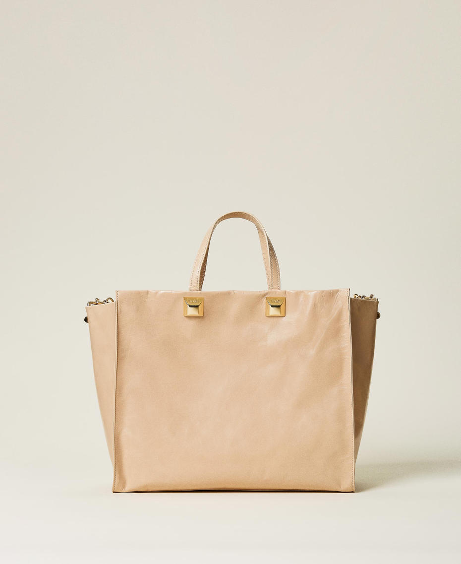 Large Twinset Bag leather shopper