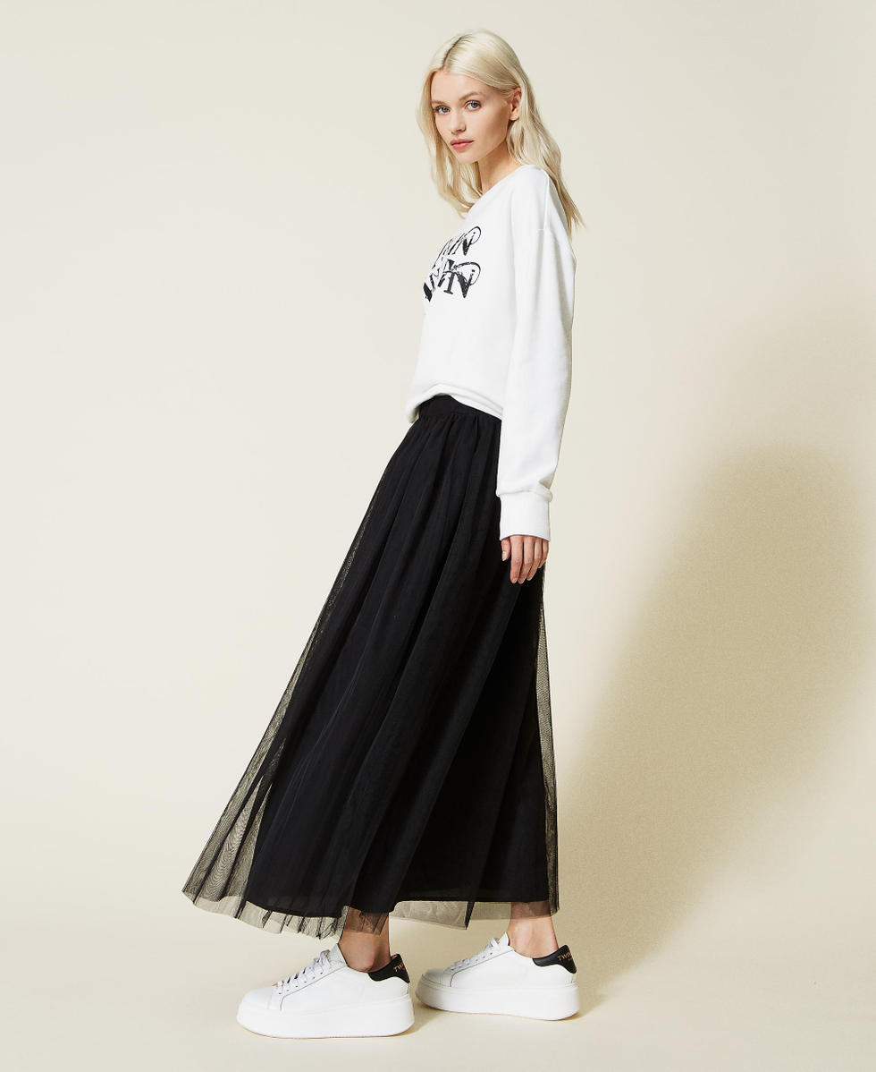 Gonna tulle twin set outlet
