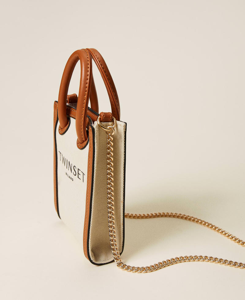 Canvas phone case with logo