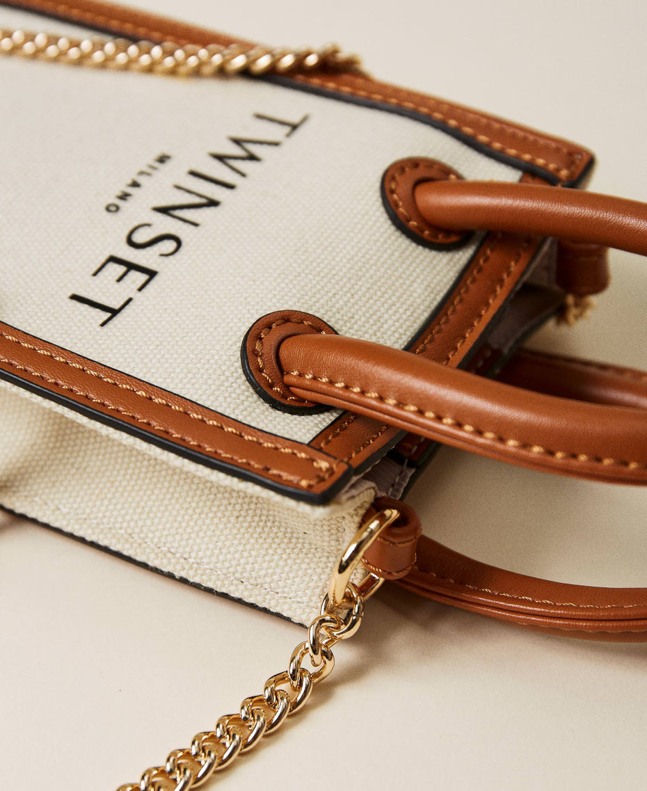 Canvas phone case with logo