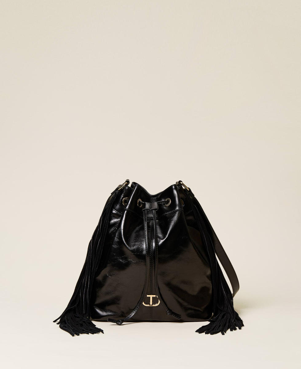 Borsa con frange twin set 2025