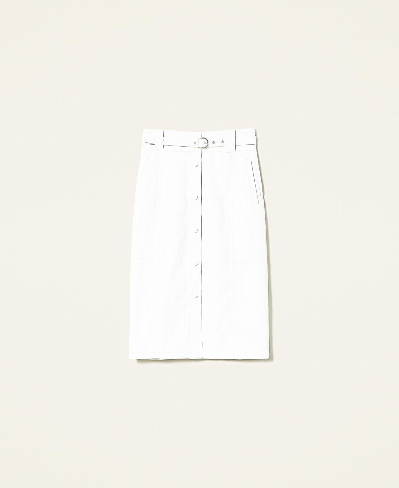 High waist midi skirt Lily Woman 221TP2065-0S