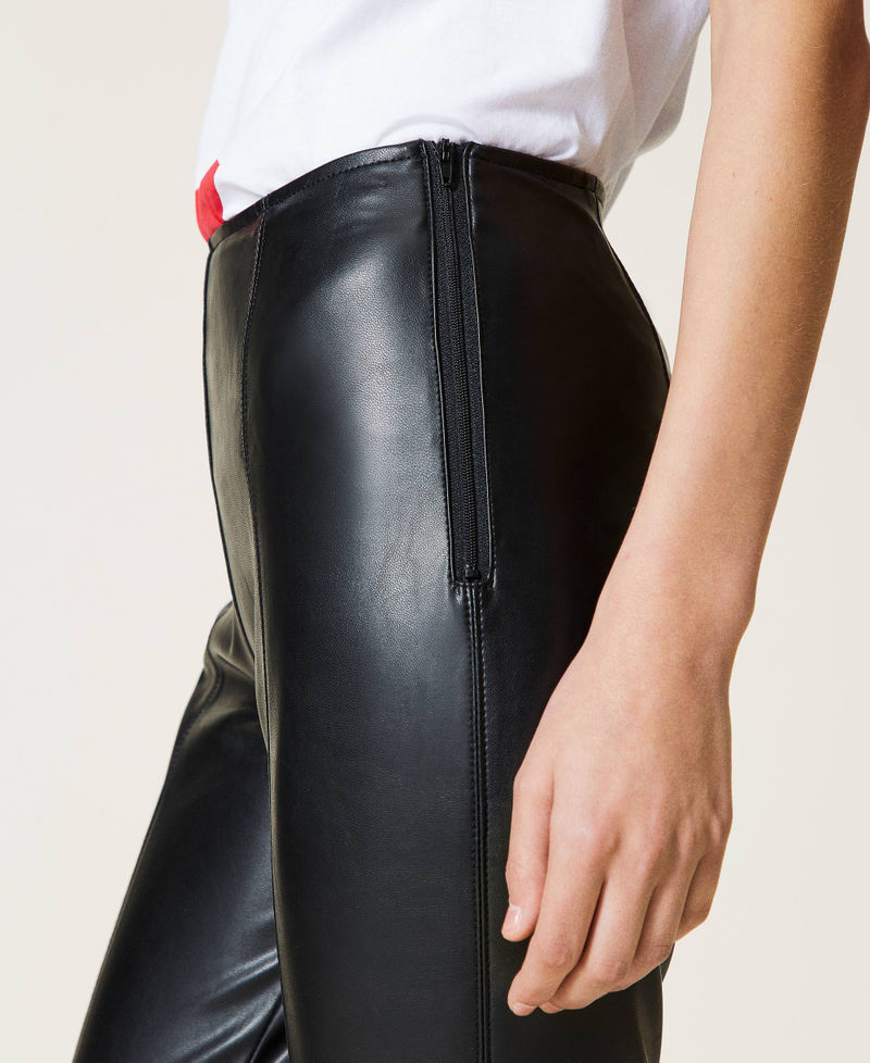 New look coated leggings top