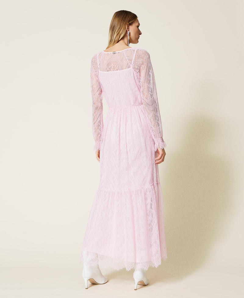 Valenciennes lace long dress