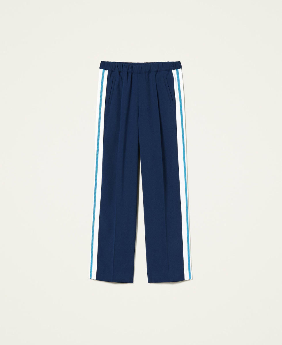 Trousers with side bands
