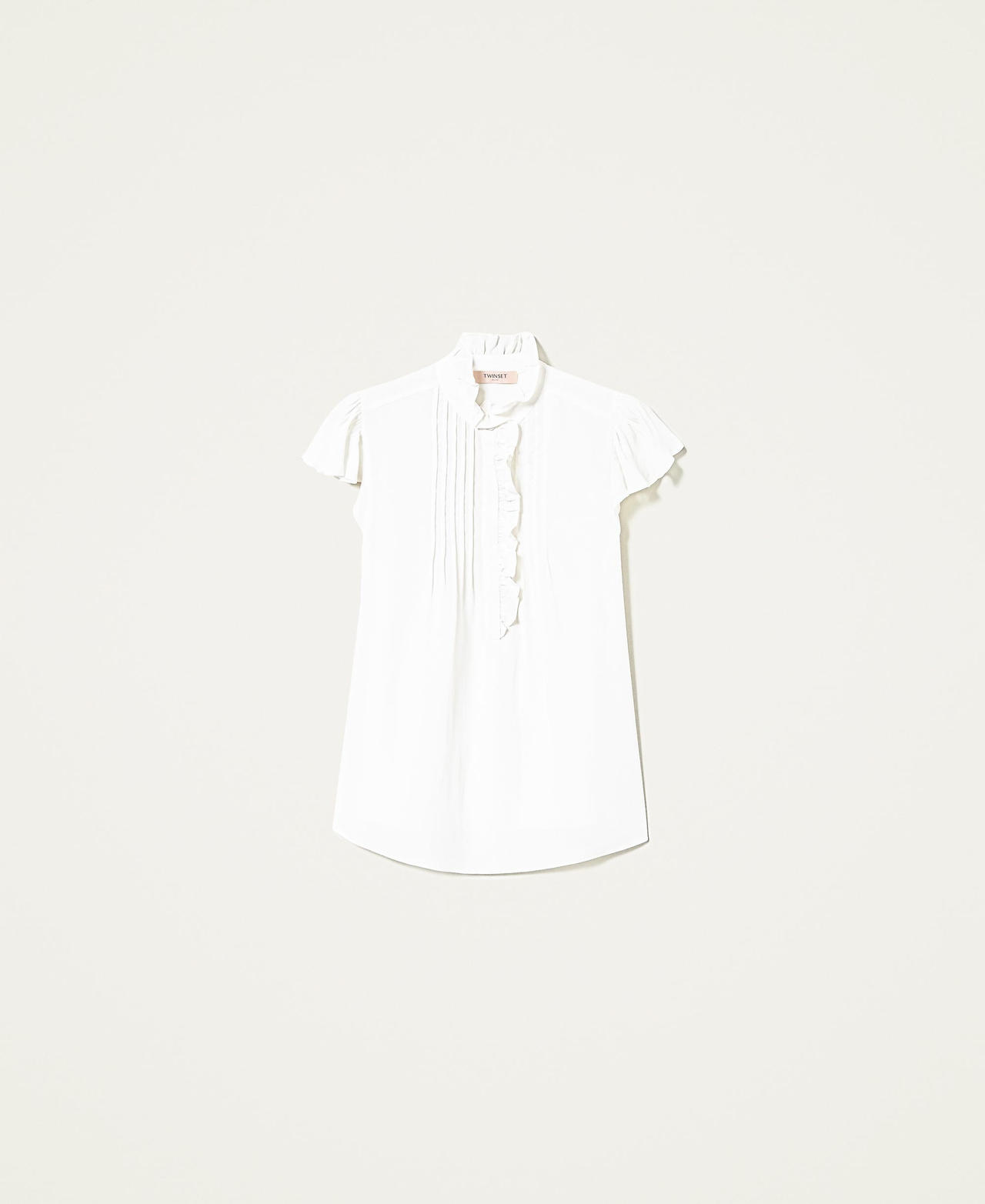 Top in misto seta