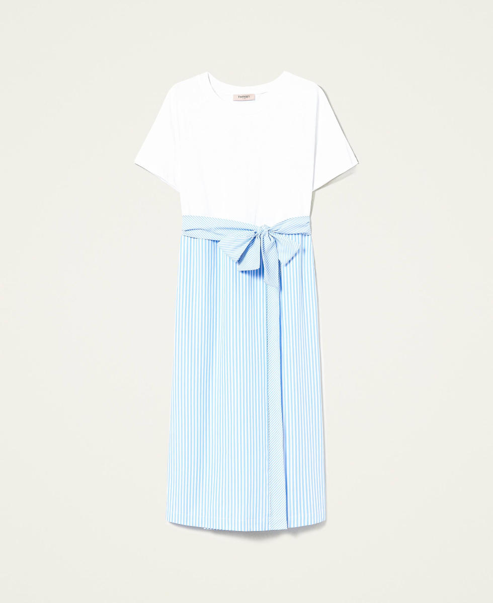 princess polly baby blue dress COS Day dress - off-white/ turquoise/off-white - (Pre-owned)