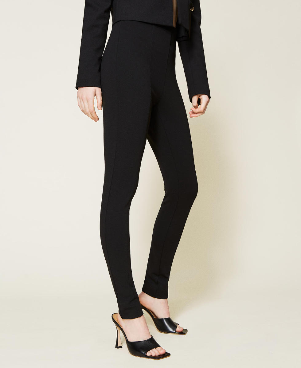 High waisted hot sale zip leggings