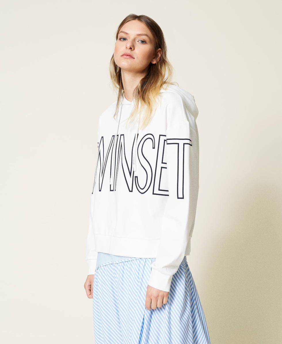 スウェット・トレーナー BRUNELLO CUCINELLI MAXI PRINT LOGO SWEATSHIRT MAXI PRINT LOGO SWEATSHIRT BRUNELLO CUCINELLI Maxi print