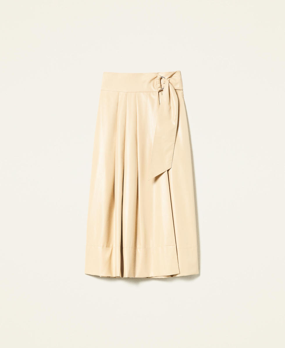 Jupe taille haute avec ceinture 2025