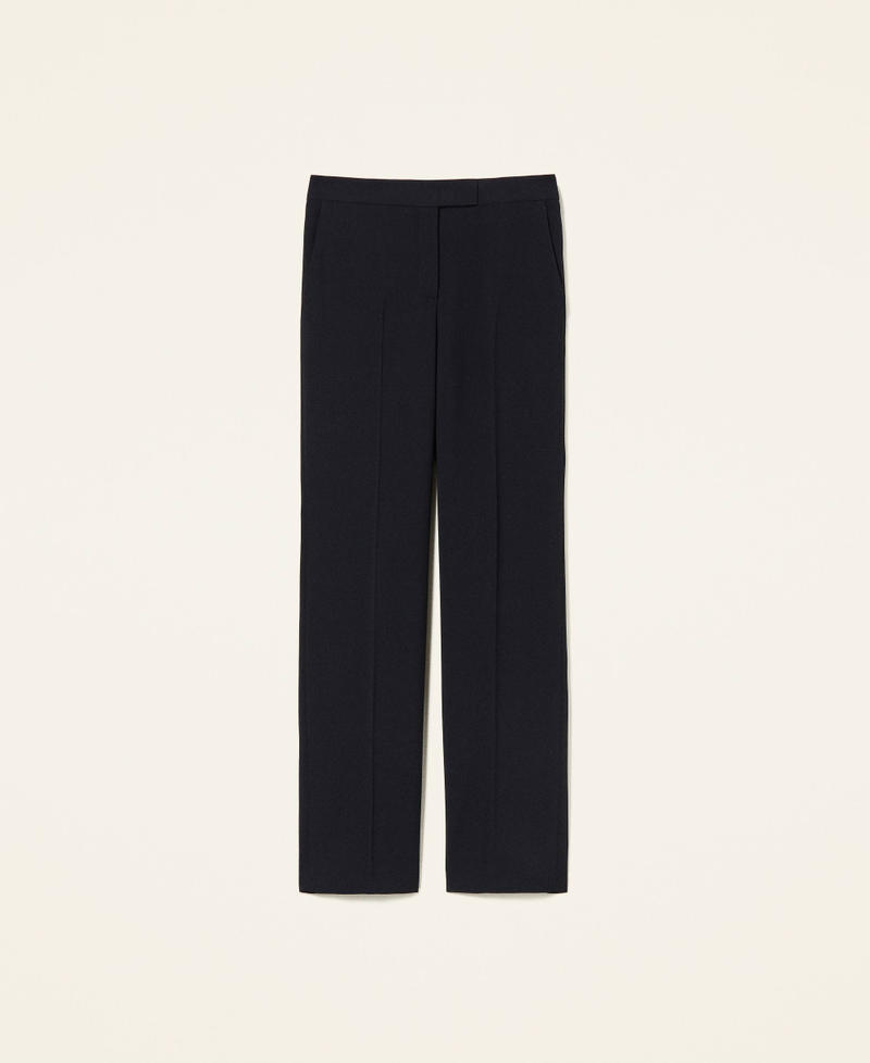 High waist trousers with pockets