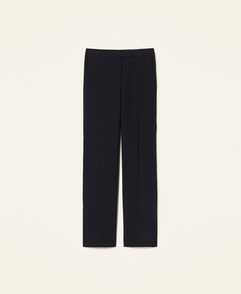 High waist trousers with pockets