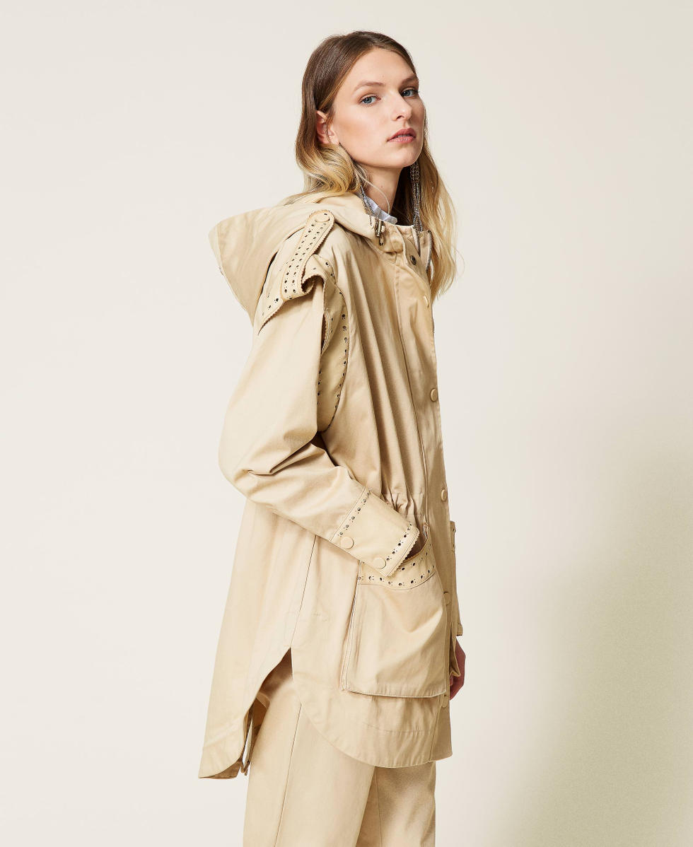Embroidered parka new arrivals