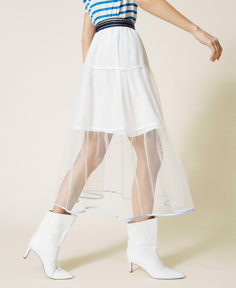 Gonna lunga in tulle