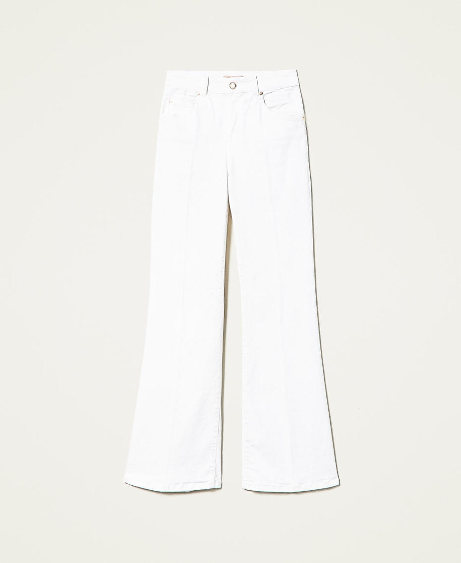 Flared bull trousers