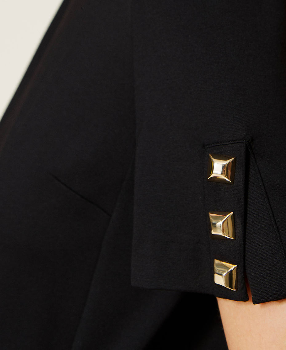 Short dress with studs