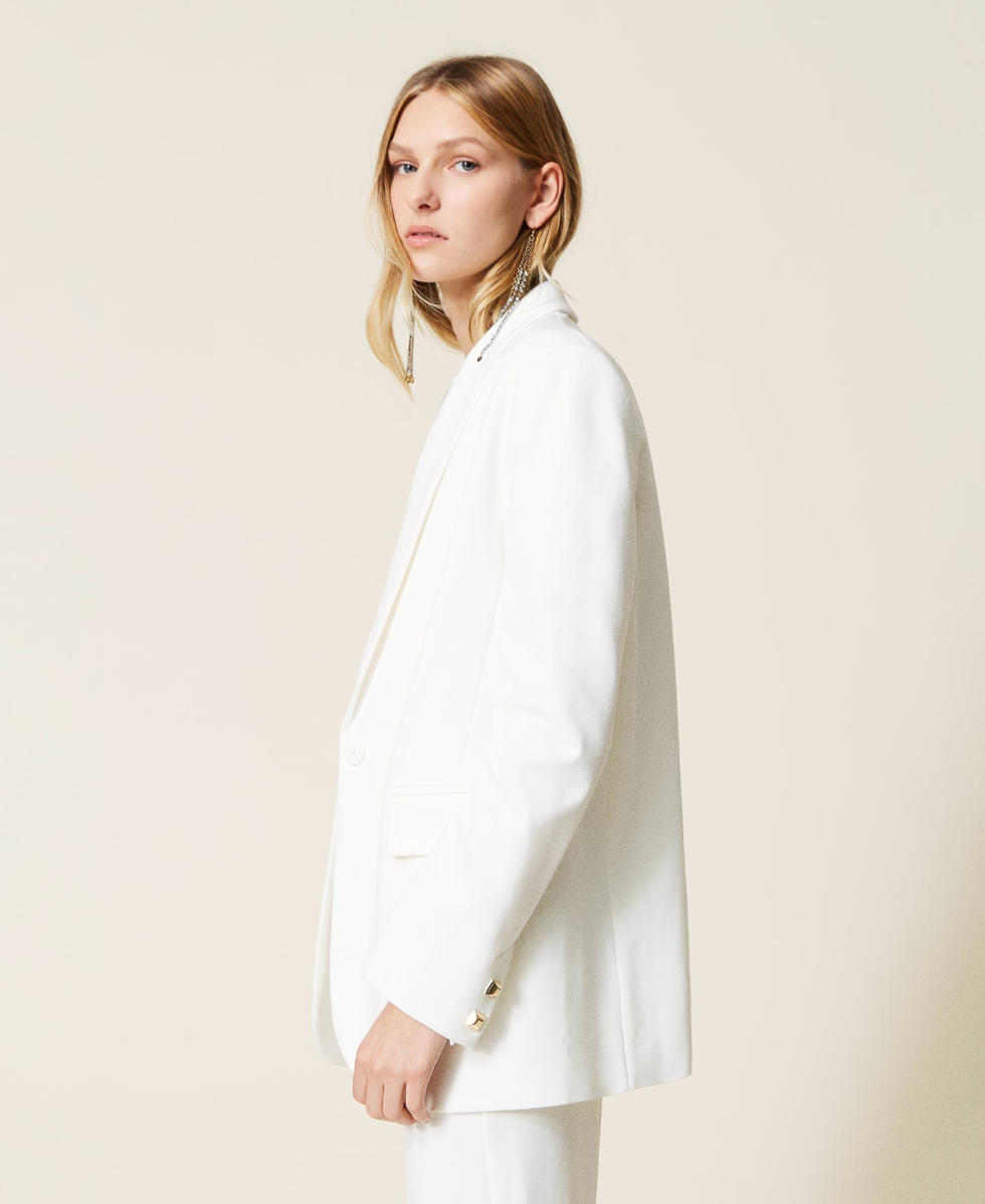 Blazer top with studs