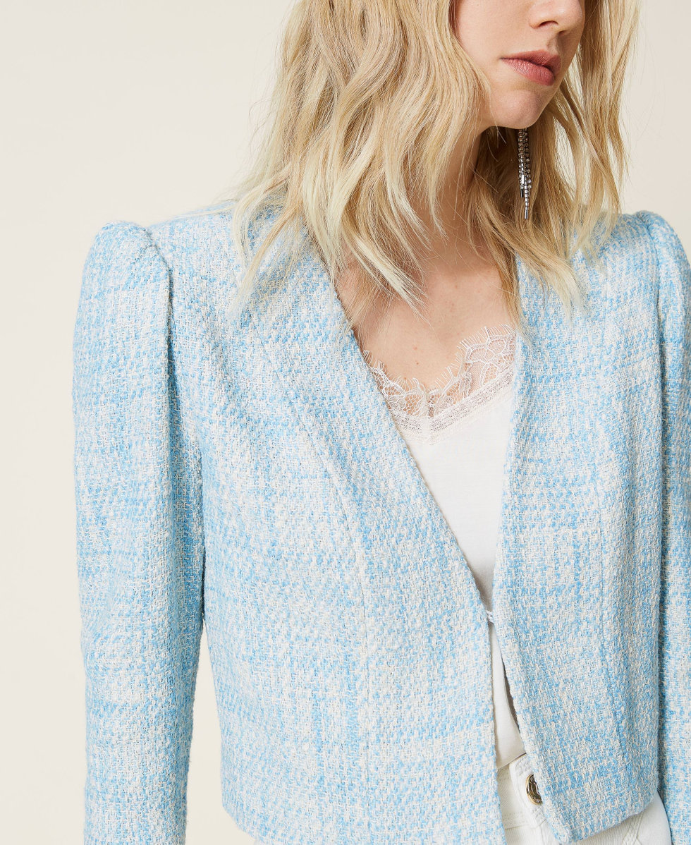 Short boucle jacket