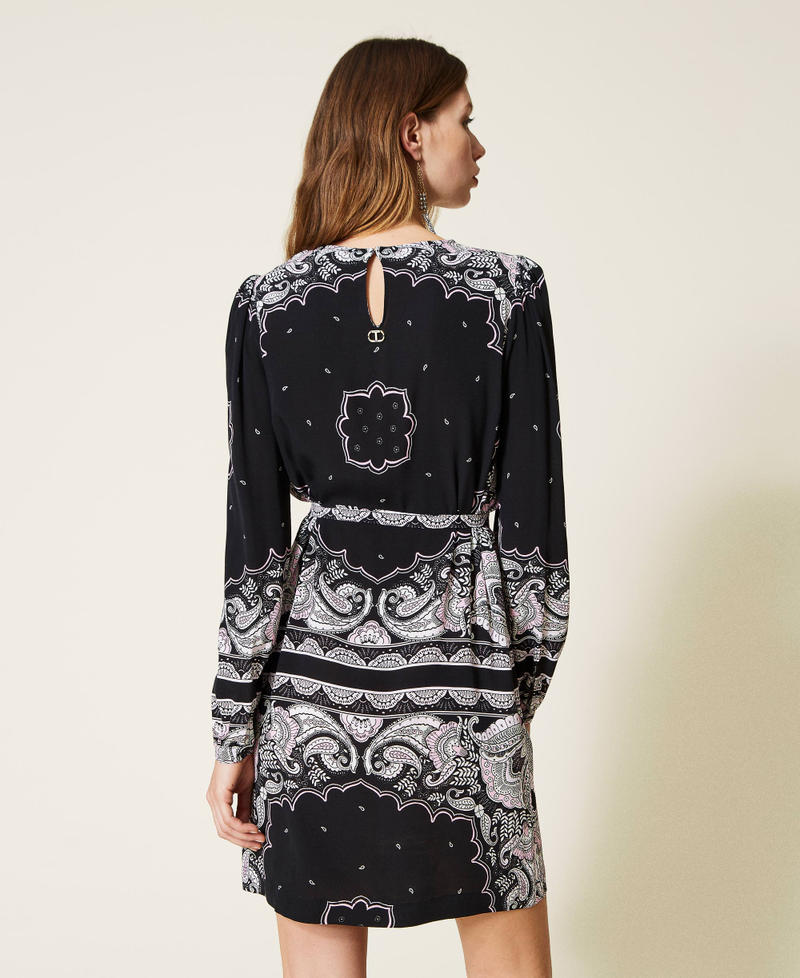 Bandanna print dress