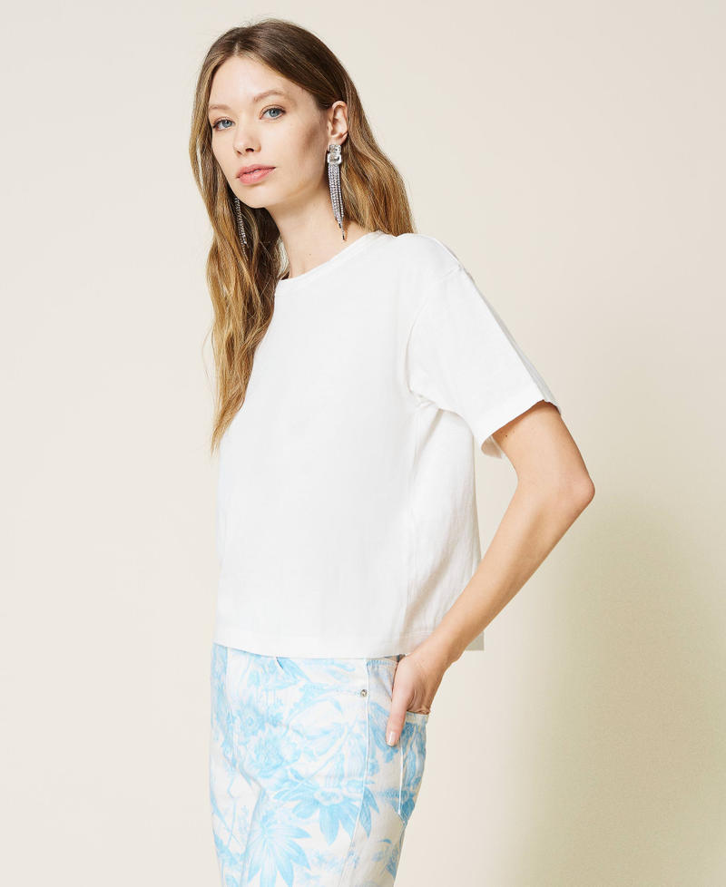 Pull col rond en coton premium