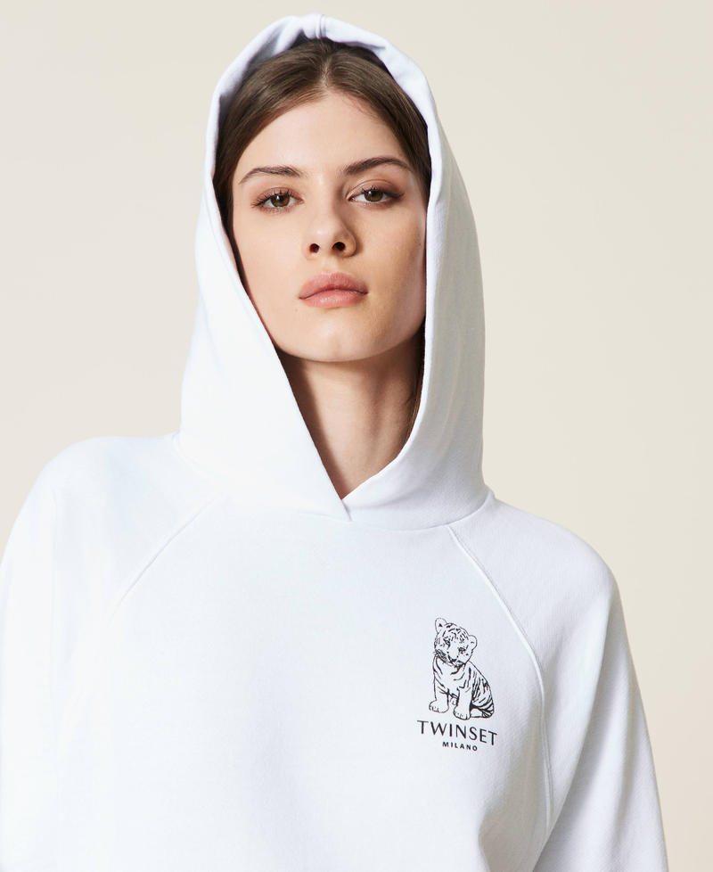 Sweat-shirt Nouvel An chinois Blanc Femme 221TQ2040-06