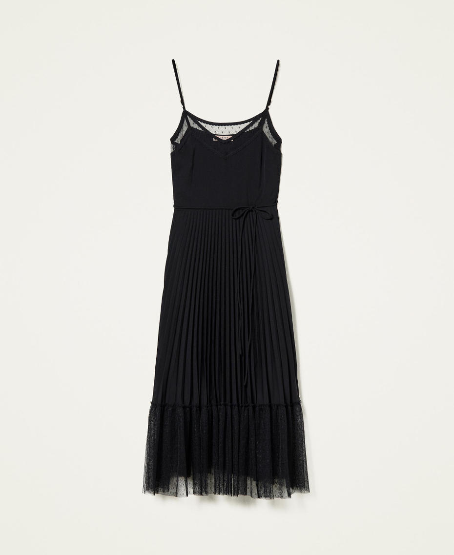 Unterkleid mit Plisseerock