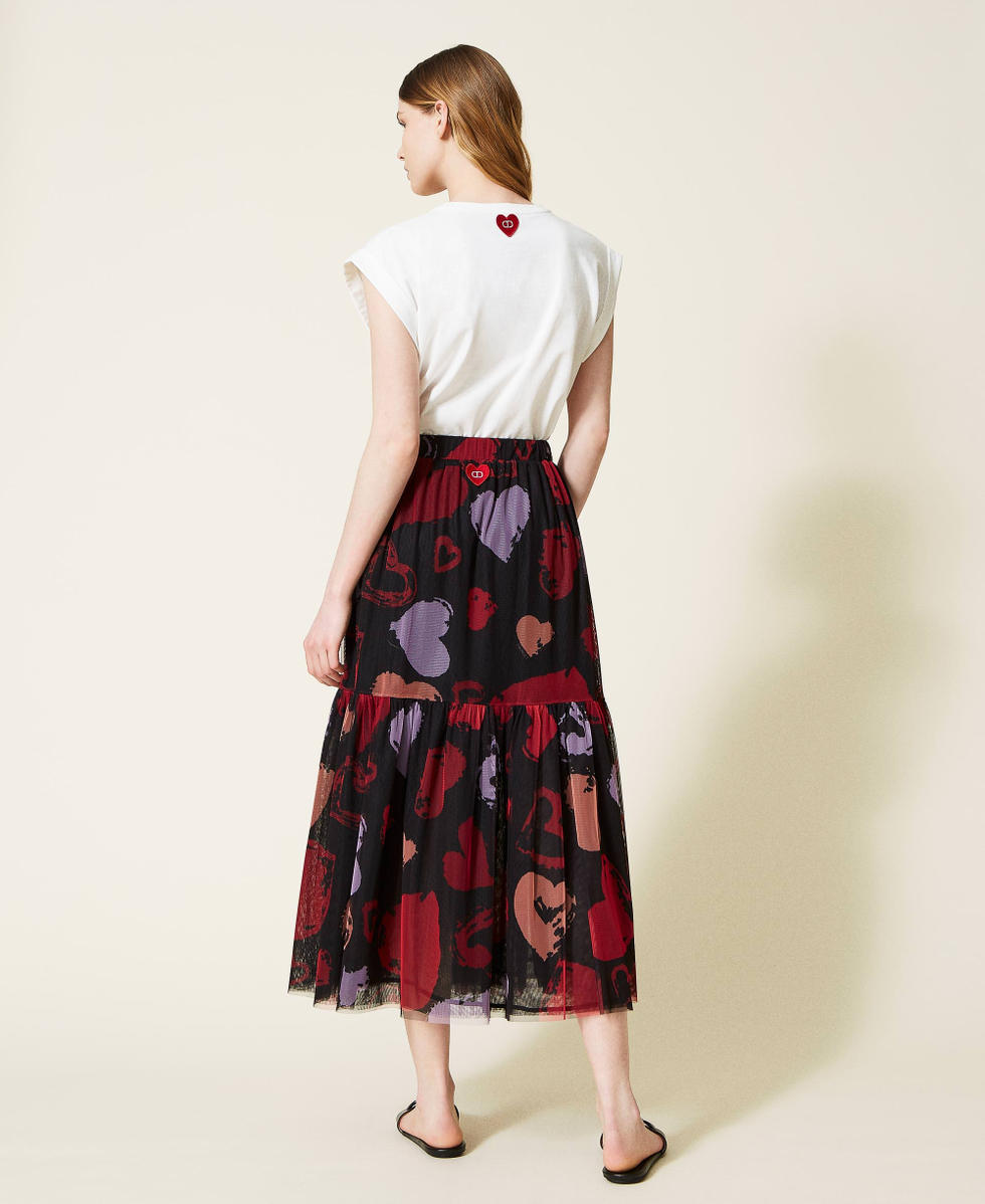 Jupe longue tulle hot sale h&m
