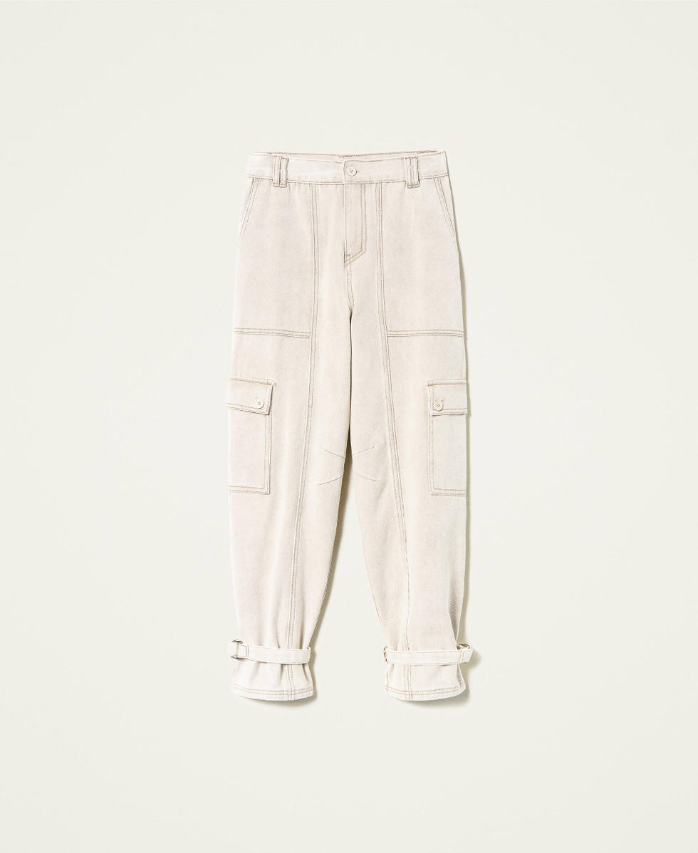 Pantal&oacute;n cargo de bull lavado a la piedra