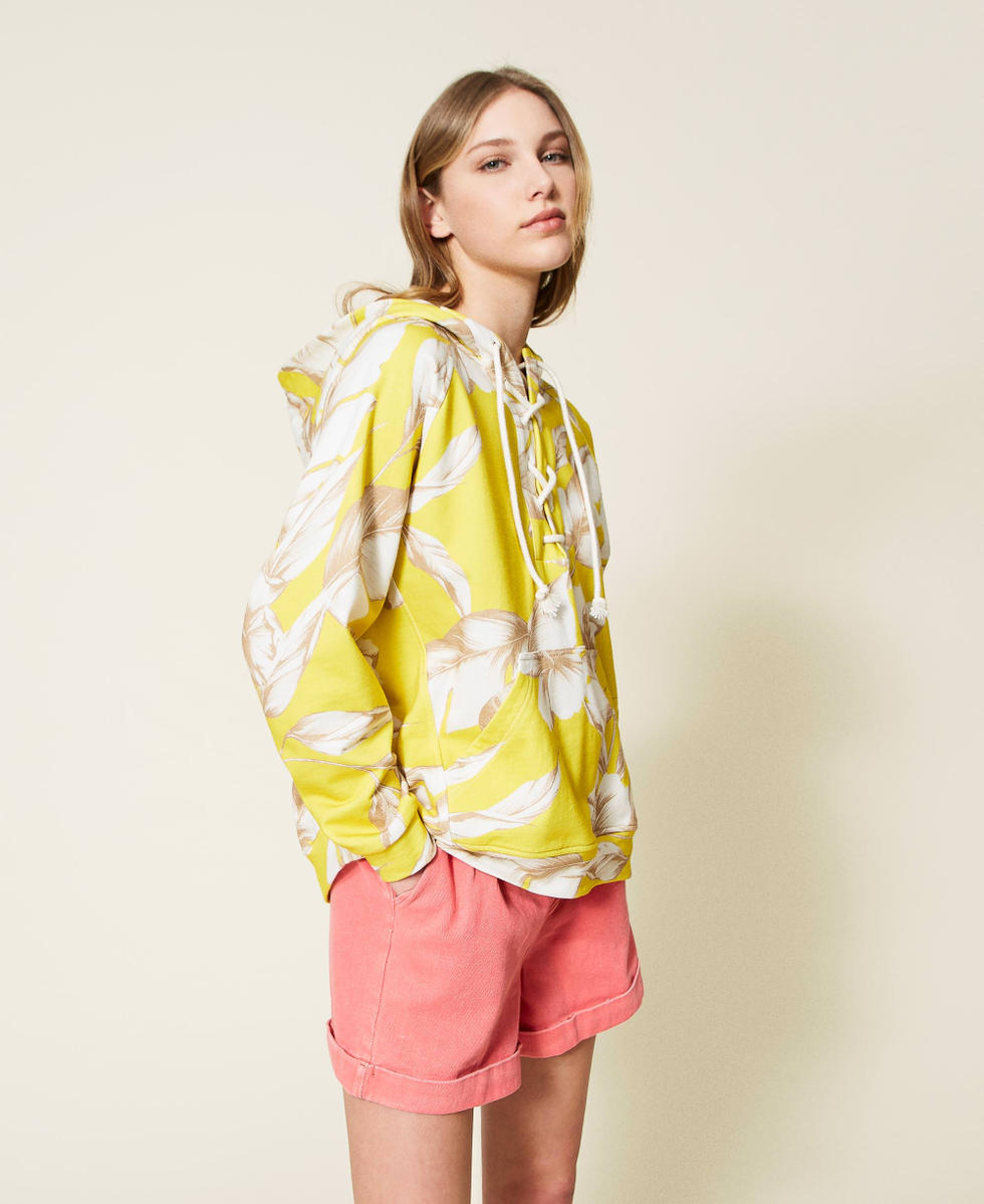 Floral hoodie