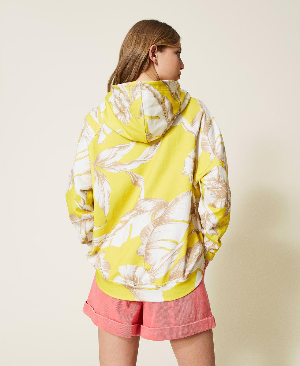 Floral hoodie