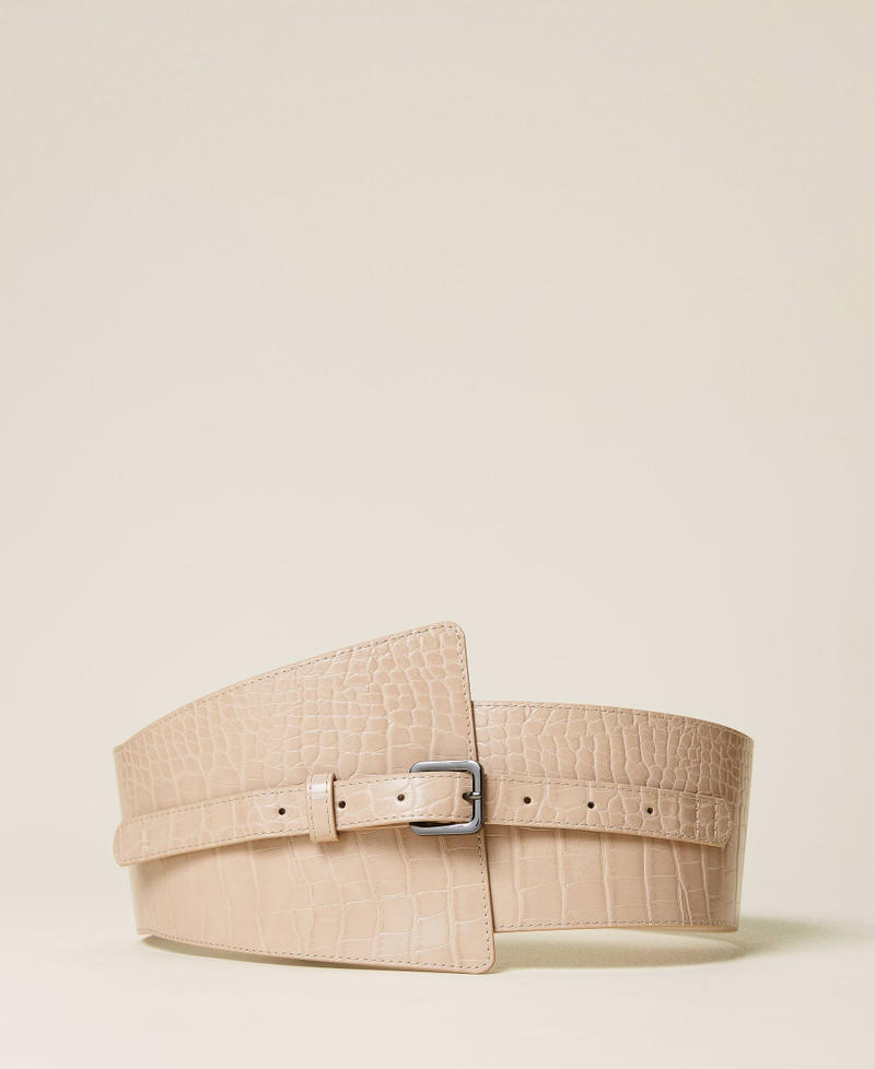 Cintura bustier Obi a vita alta