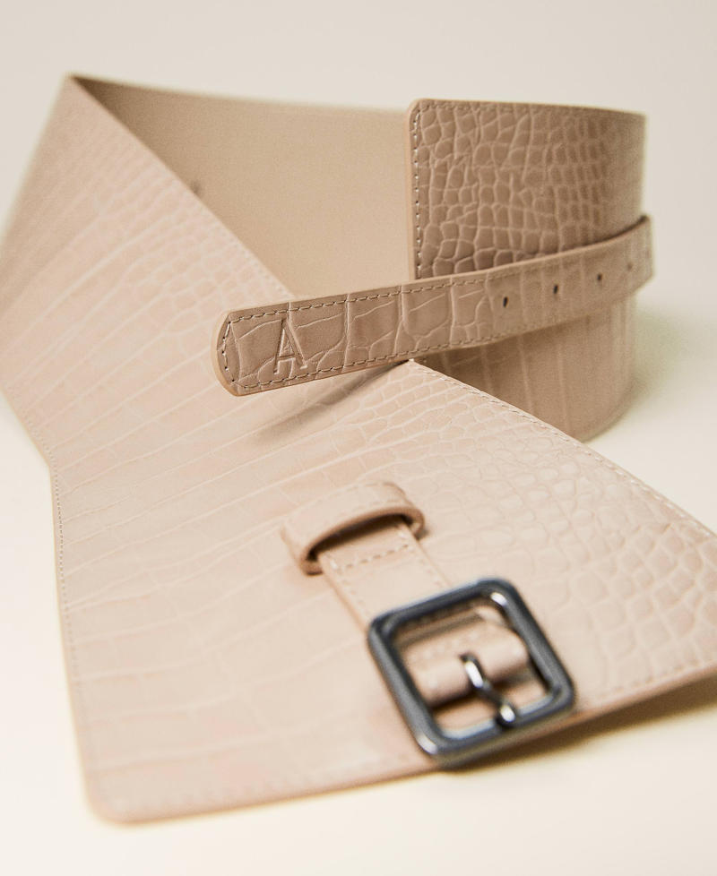 Cintura bustier Obi a vita alta