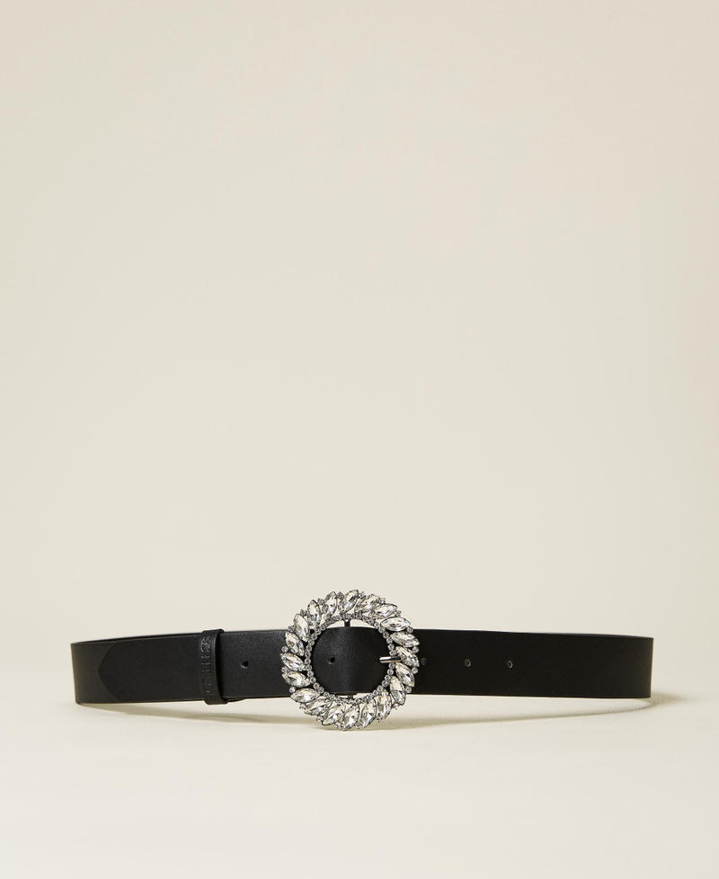 Jewel buckle belt