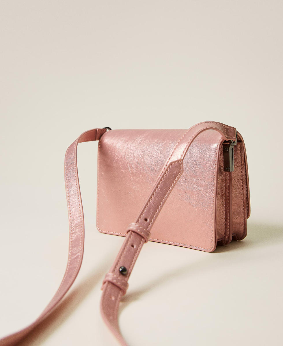 Rose gold over shoulder new arrivals bag