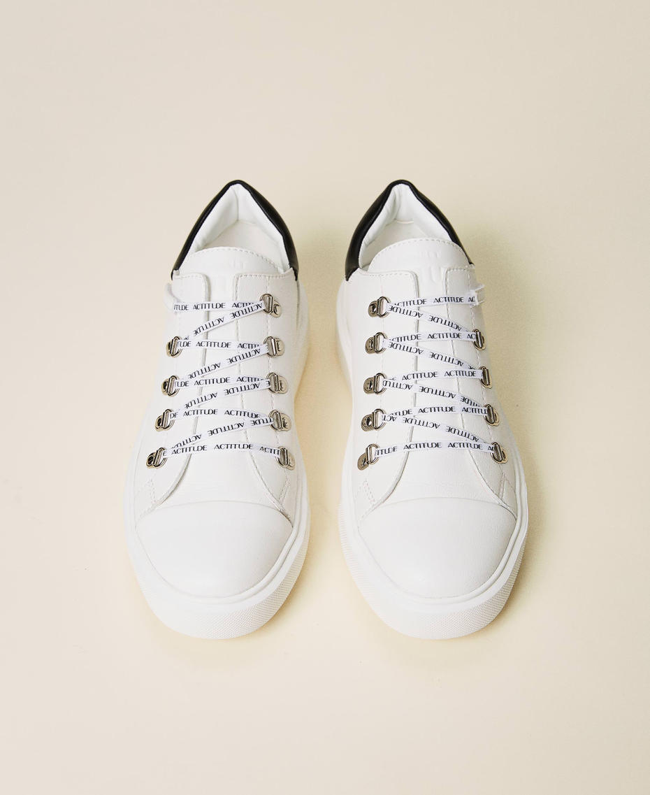 Sneakers con lacci logati Giglio Donna 222ACP050-05