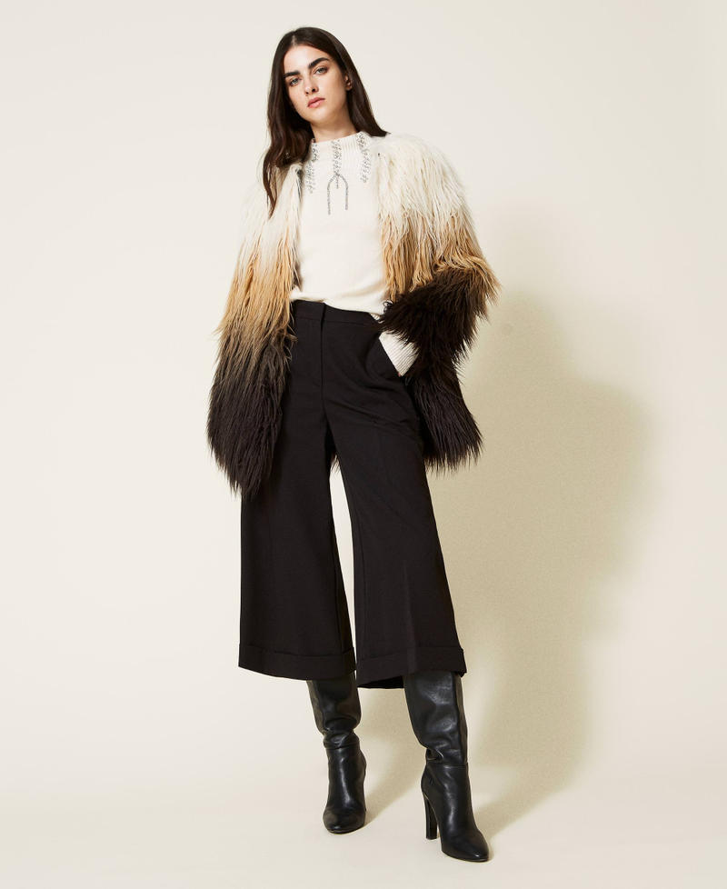 Fadeout faux fur coat