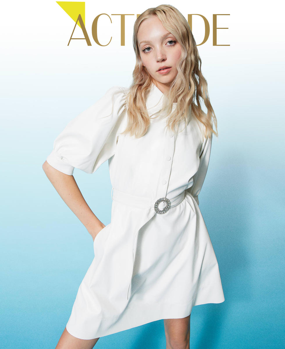 Robe cuir ceinture cheap