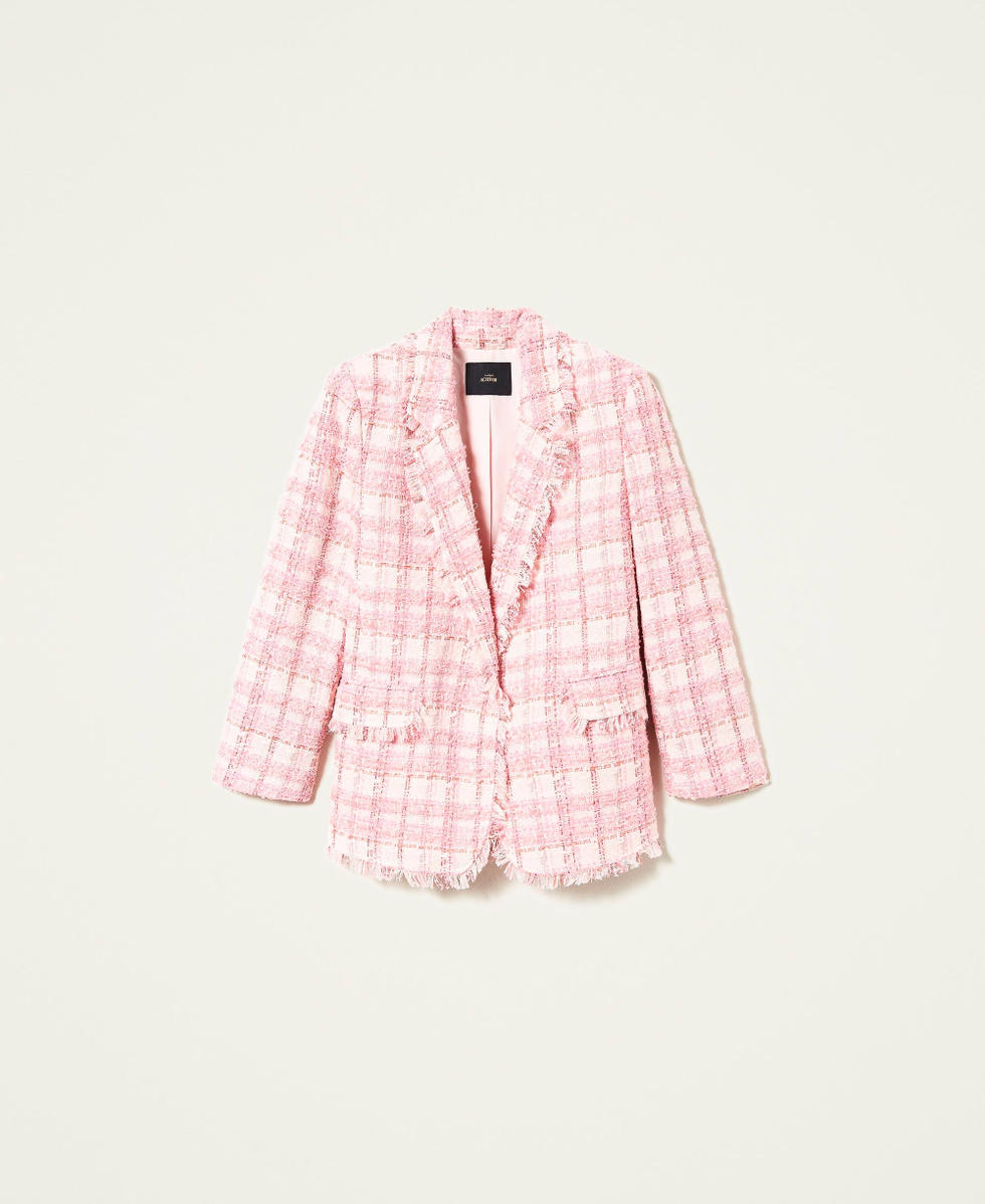 Boucl&eacute; blazer
